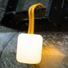 Product image 3 of the product “Campinglaterne Floppy aus Silikon, orange orange”