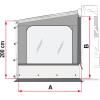 Product image 3 of the product “Seitenwand Side W Pro CaravanStore, F35 ”