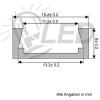 Artikelbild 3 des Artikels “Aluminiumprofil 100 “