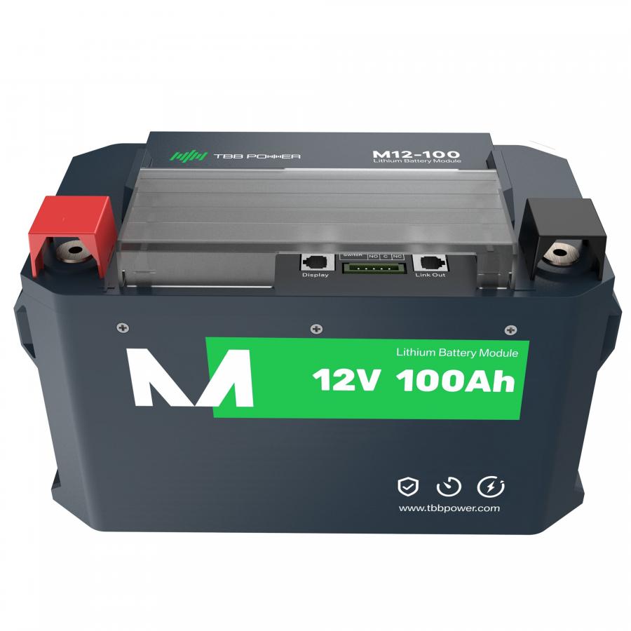 Product image 3 of the product “Lithium Batterie M12-100/P mit Heizung LiFePO4 ”