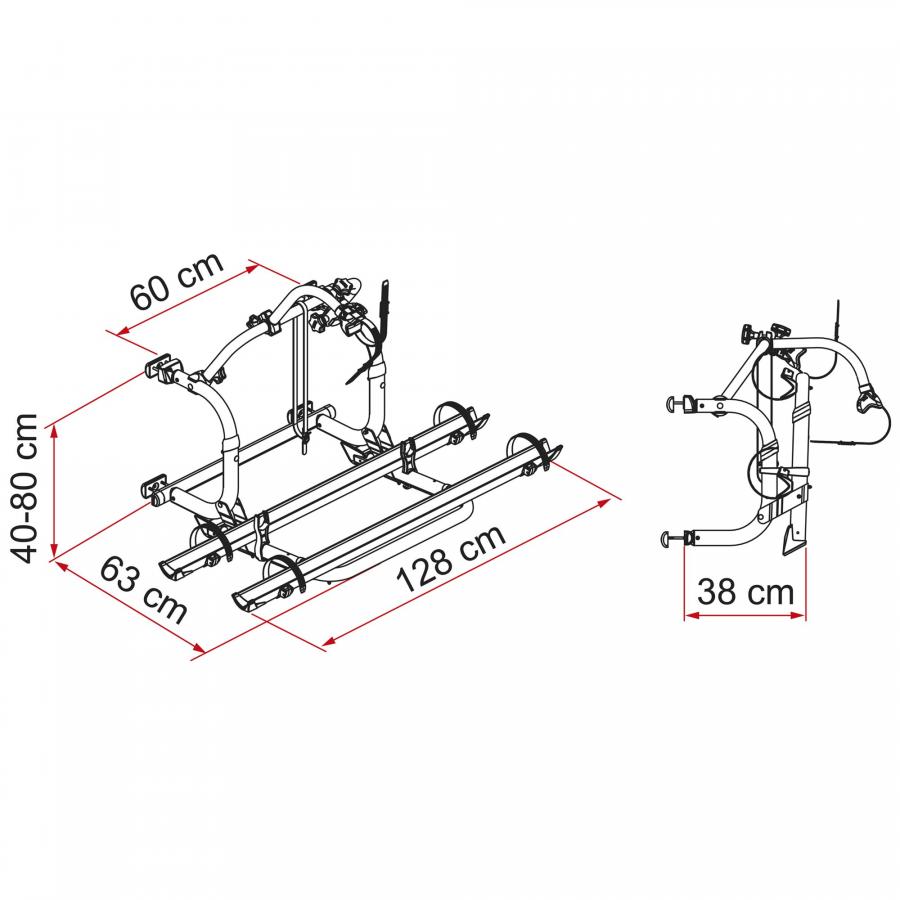 Artikelbild 3 des Artikels “Fahrradträger Carry-Bike Pro C, silber silber“