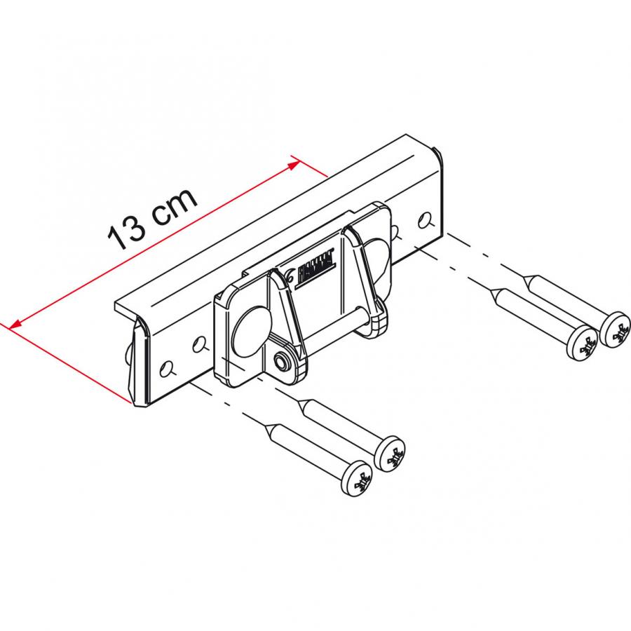 Product image 3 of the product “Carry-Bike Anbau-Kit Dethleffs ab 2002 ”