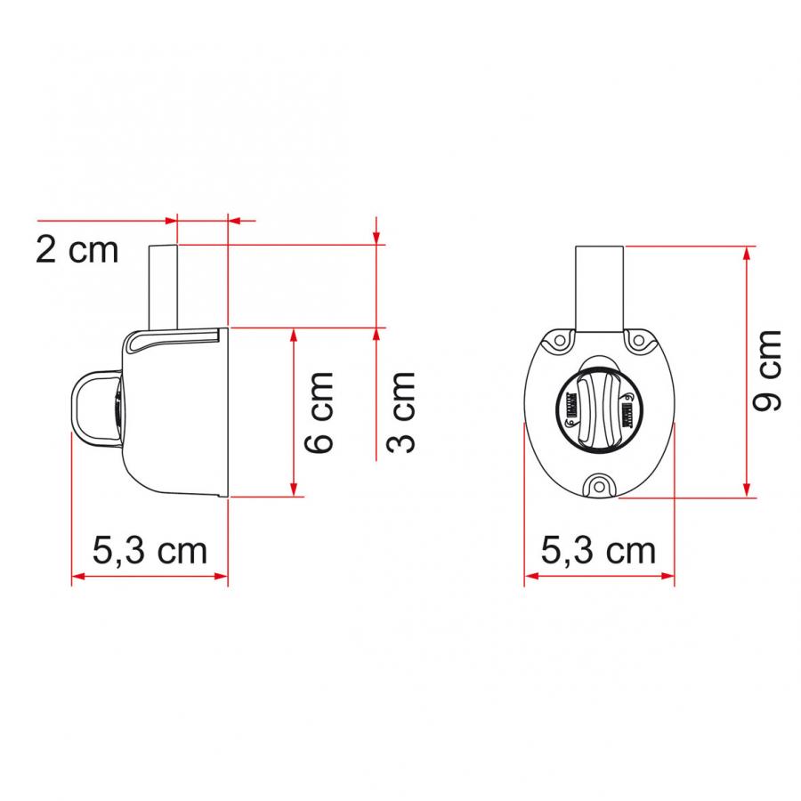 Product image 3 of the product “Innentürverriegelung Safe Door Guardian Universal ”