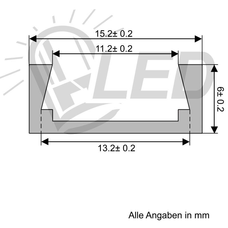 Product image 3 of the product “Aluminiumprofil 100 ”