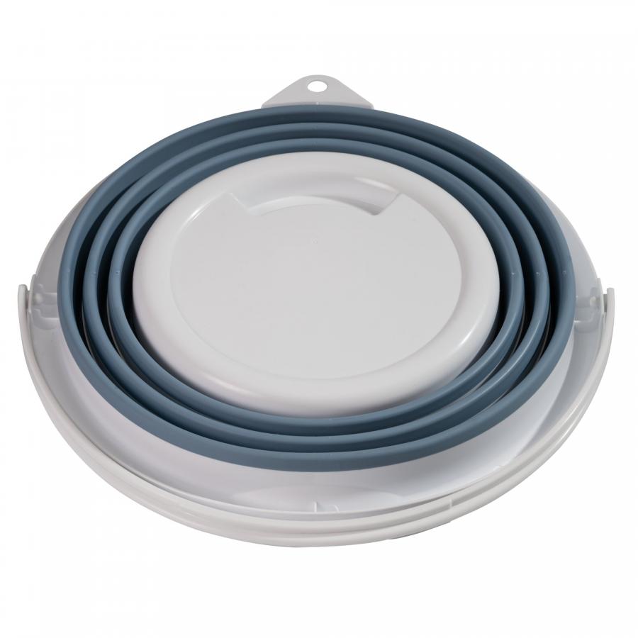 Product image 3 of the product “Falteimer 10 Liter grau/weiß ”
