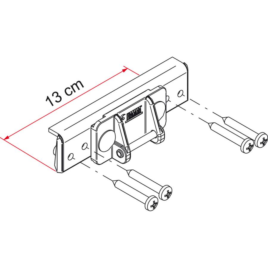 Product image 3 of the product “Carry-Bike Anbau-Kit Dethleffs ab 2002 ”