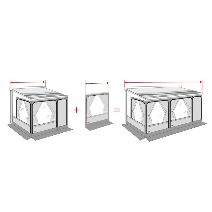 Artikelbild 3 des Artikels “Privacy Room Frontpanele 130 – Frontwanderweiterung “
