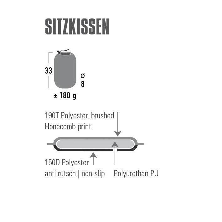 Product image 3 of the product “Sitzkissen selbstaufblasend ”