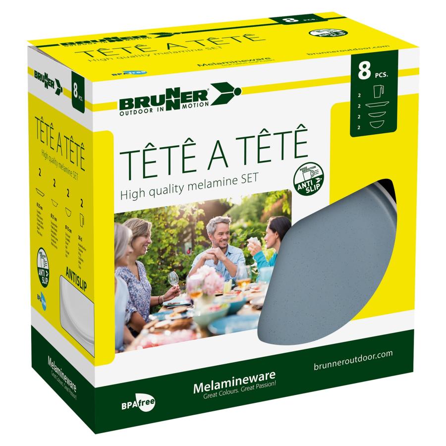 Artikelbild 3 des Artikels “Geschirrset Tête-à-Tête Dolomit, blau blau“
