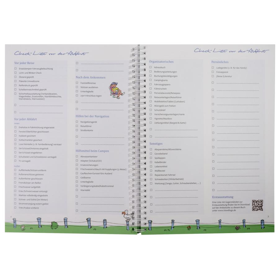 Product image 3 of the product “Das große Camper’s Log – Tagebuch für Reisemobil und Caravan ”