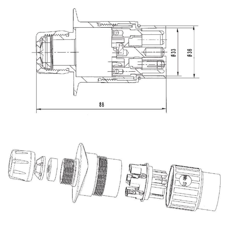 Product image 3 of the product “Stecker Multicon West ”