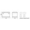 Product image 4 of the product “Lithium Batterie Standard, 100 Ah 100 Ah”