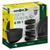 Product image 4 of the product “Geschirrset 6-in-1 Odette, schwarz schwarz”