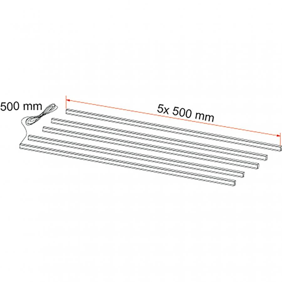Product image 4 of the product “Lichtleiste Awning Case, weiß weiß”