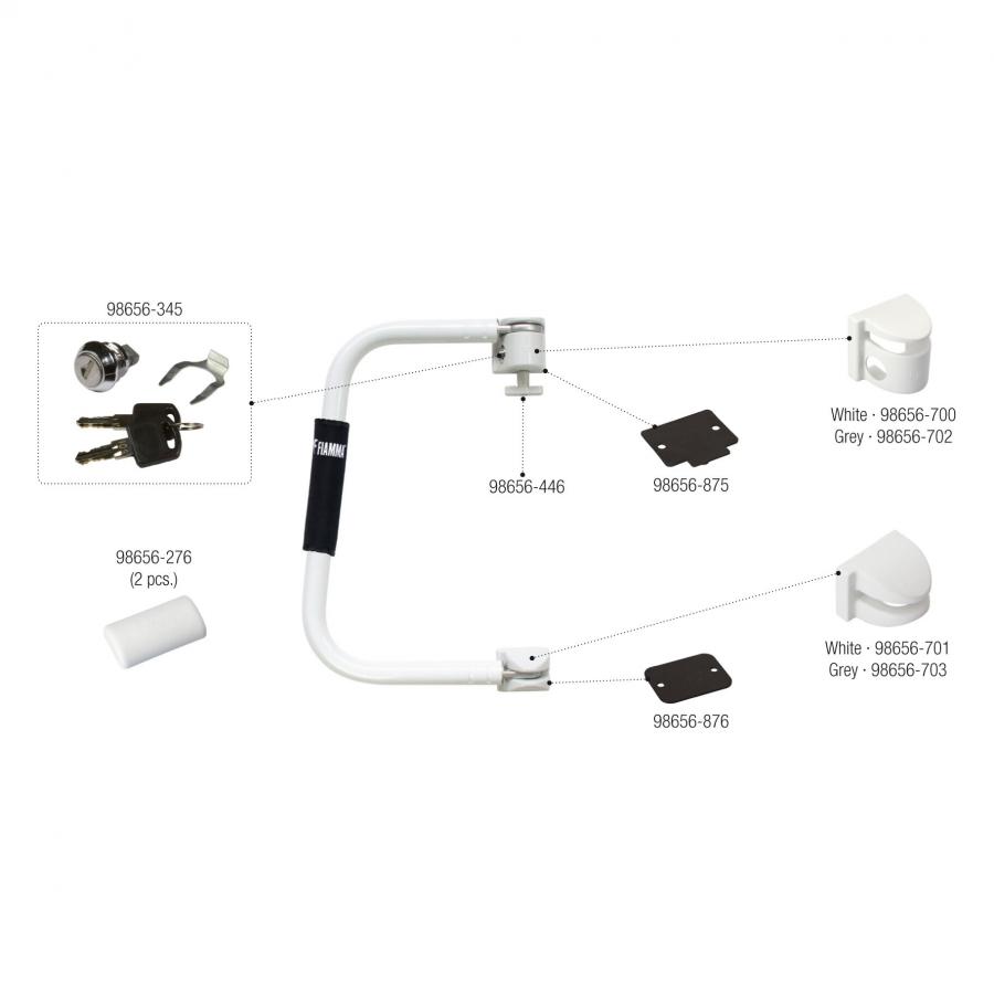 Product image 4 of the product “Security Bügel und Einstiegshilfe, weiß weiß”