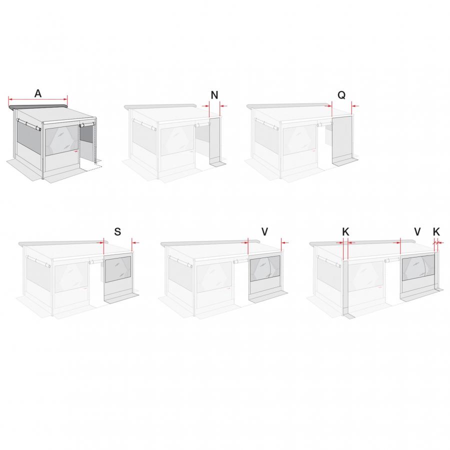 Product image 4 of the product “Markisenzelt Privacy Room CS Light und CS Light XL ”