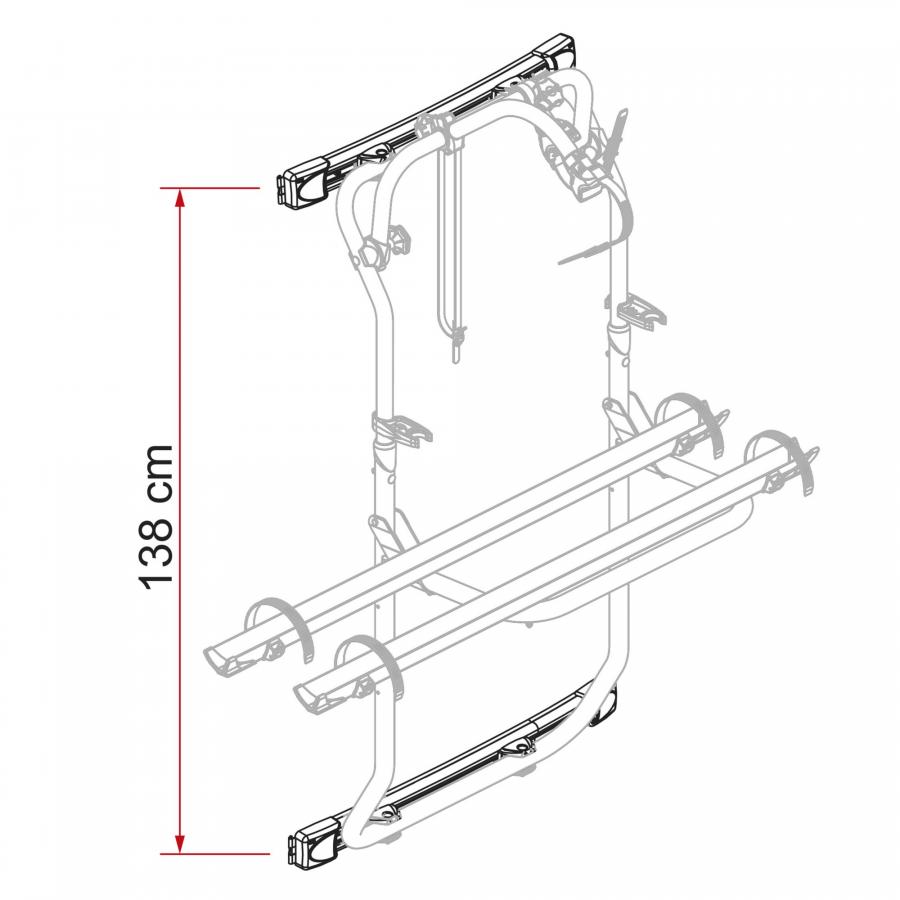 Artikelbild 4 des Artikels “Kit Bar Carry-Bike DJ für VW Crafter Gen. 2 “