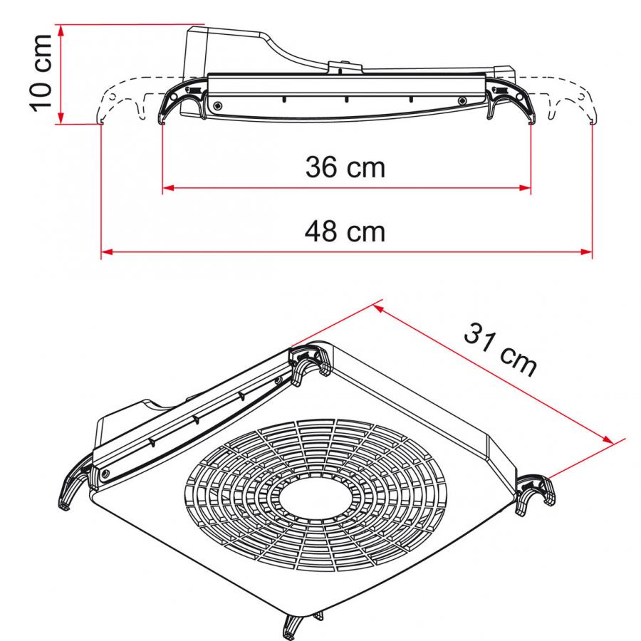 Product image 4 of the product “Dachhaubenventilator Turbo Kit ”