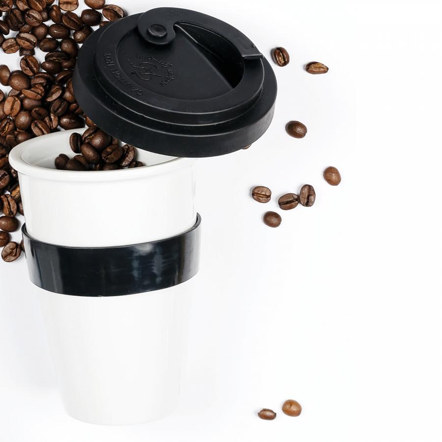 Product image 4 of the product “Porzellan-Kaffeebecher TO-GO-CUP ”