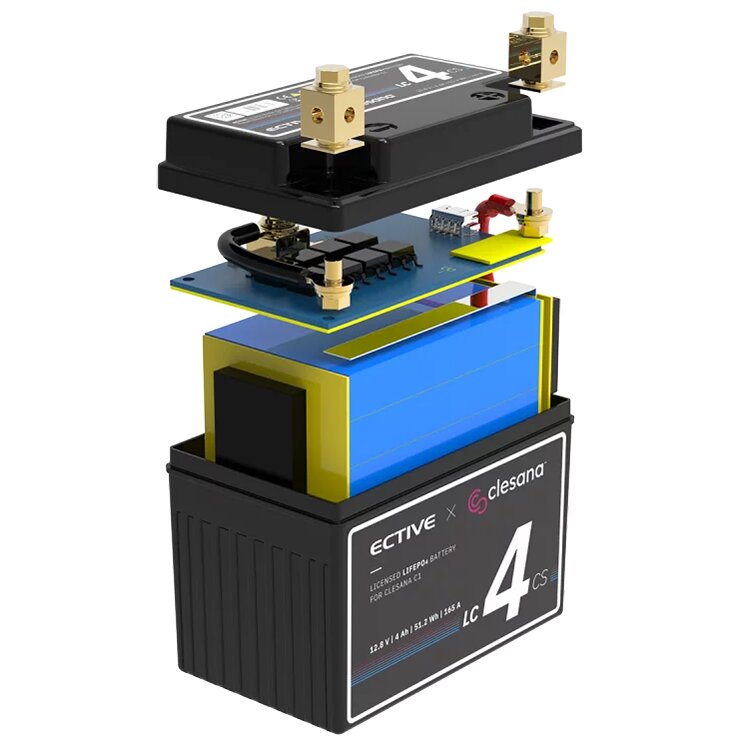 Product image 4 of the product “Lithium Batterie 4 Ah ECTIVE x Clesana LC4CS ”