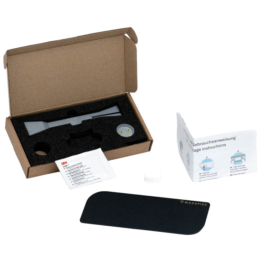 Product image 4 of the product “Trägerplatte mit Magnet MagSpike Set M ohne Haken, schwarz ”