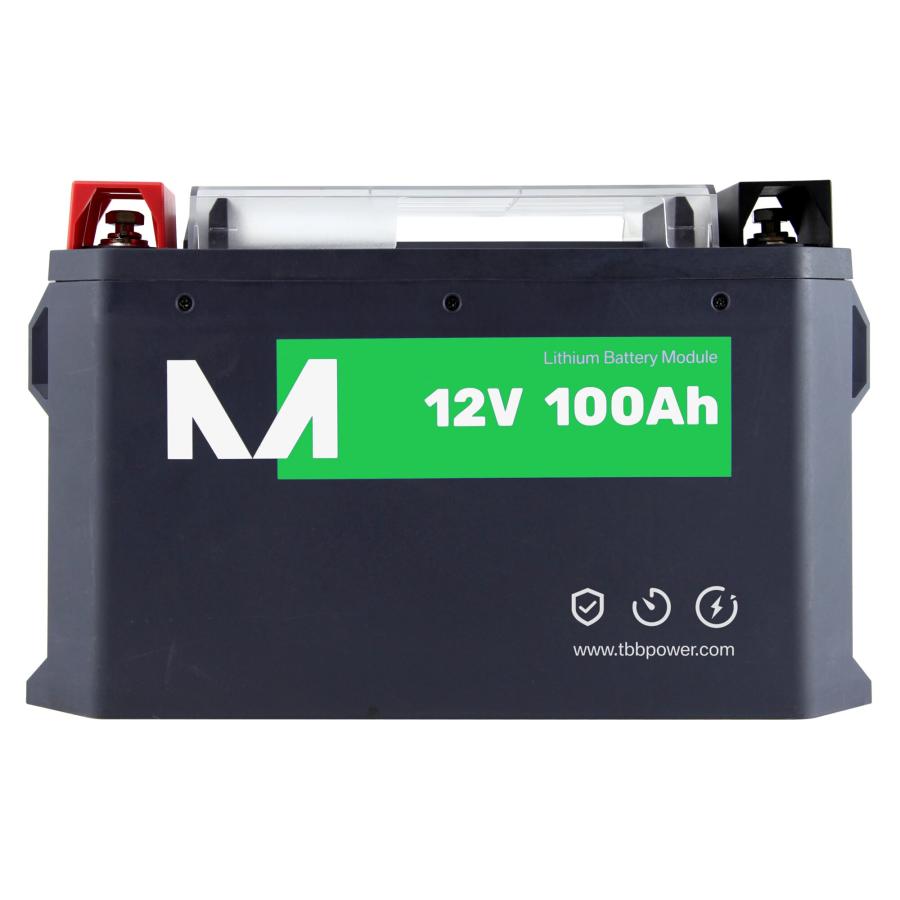 Product image 4 of the product “Lithium Batterie M12-100/P mit Heizung LiFePO4 ”
