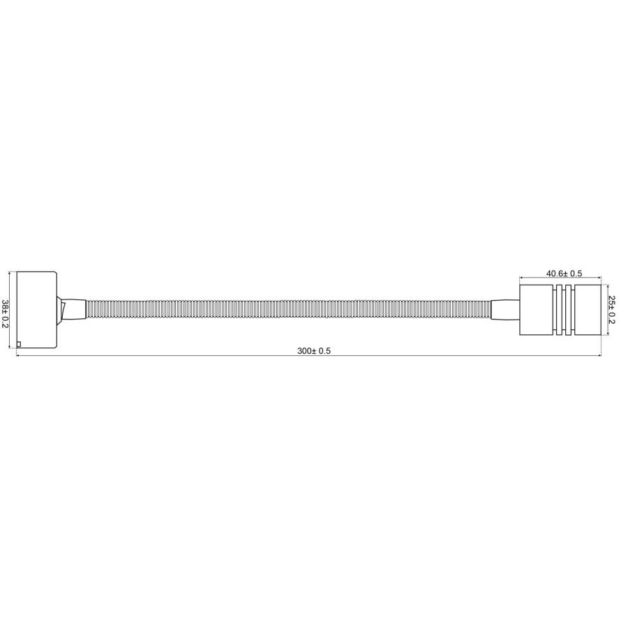 Artikelbild 4 des Artikels “Aufbauleuchte Schwanenhals LED1x2SSH22S “