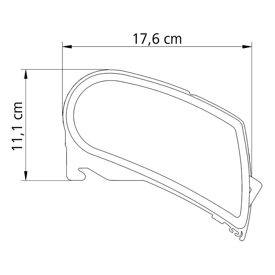 Artikelbild 4 des Artikels “Markise Thule Omnistor 9200, weiß, 6 m, Mystic Grau “