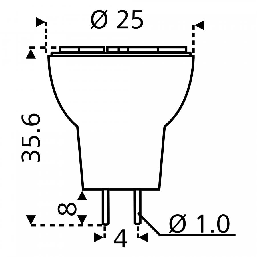 Product image 5 of the product “LED-Leuchtmittel GU4 ”