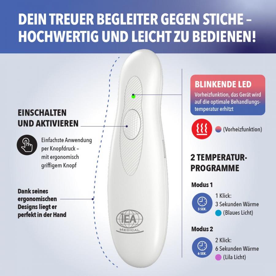 Product image 5 of the product “Insektenstichheiler mit Li-Ion Akku und USB-C ”