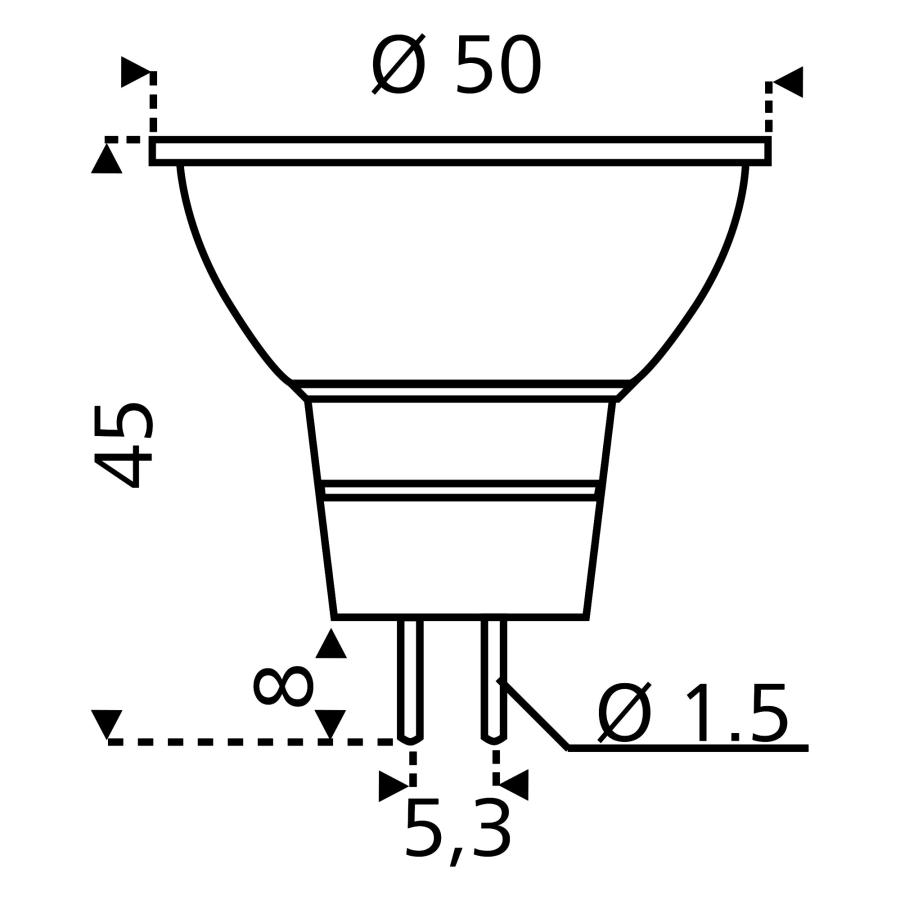 Artikelbild 5 des Artikels “LED-Leuchtmittel GU5.3 “