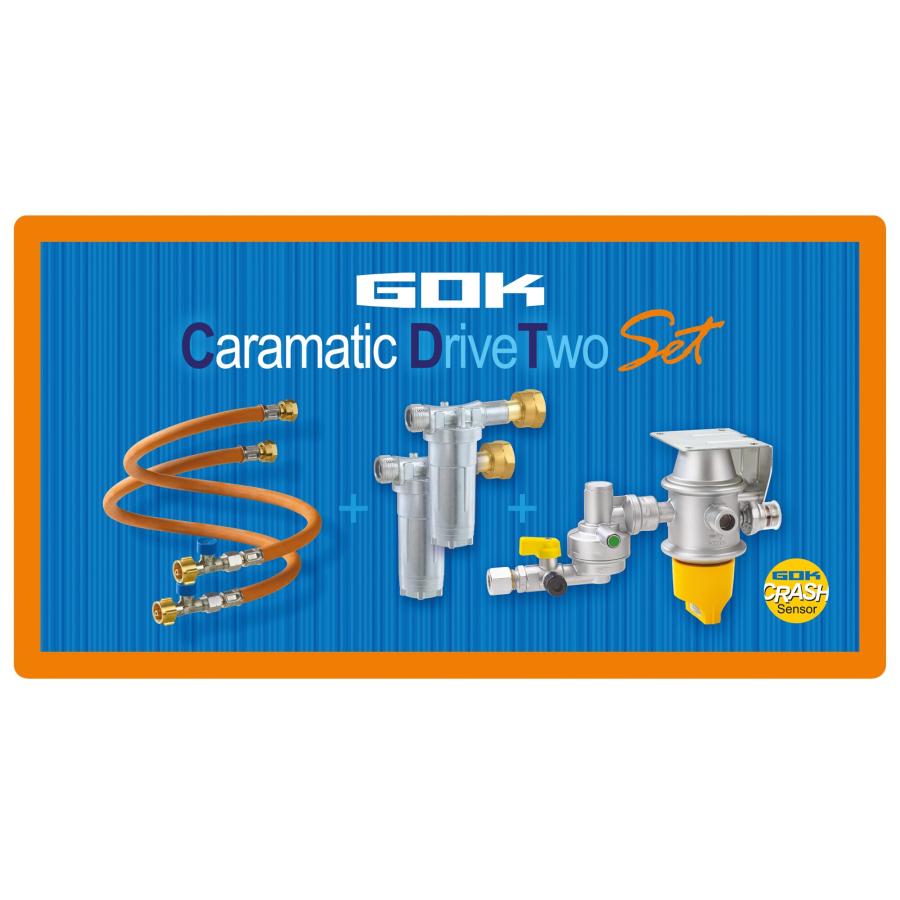 Product image 5 of the product “Sicherheits-Gasdruck-Regelanlage Caramatic DriveTwo Set, horizontal horizontal”