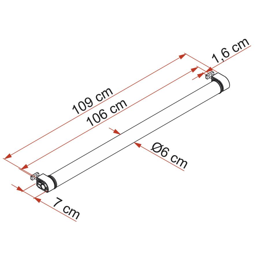 Product image 5 of the product “Ladehilfe Roller Roof Rail, l: 109 cm ”