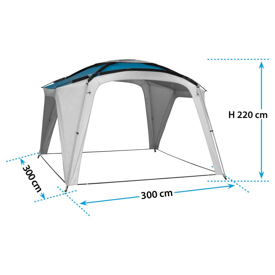 Artikelbild 6 des Artikels “Strand Pavillon OCEANA 3 x 3m Blau “