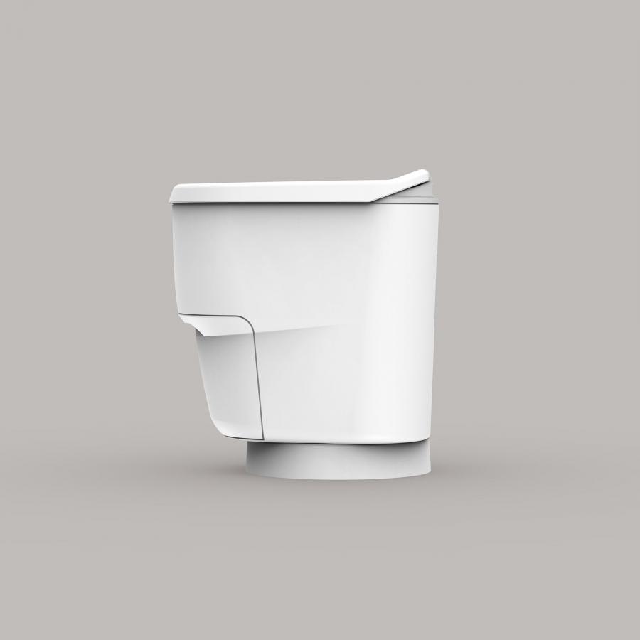 Product image 6 of the product “Verschweiß-Toilette Clesana C1 mit Rund-Sockel ”