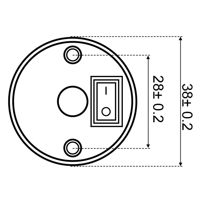 Product image 6 of the product “Aufbau-Leseleuchte 3000 K, Echtglas ”