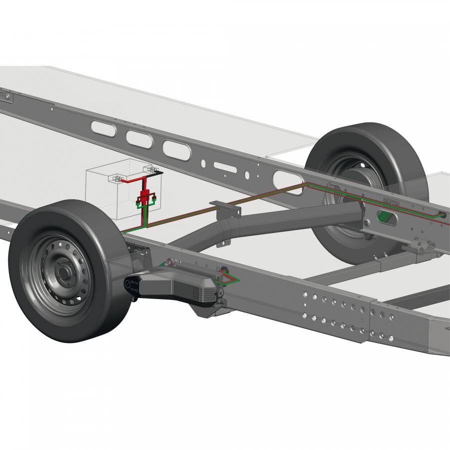 Product image 6 of the product “Rangierantrieb AL-KO Mammut Einachser M20 ”