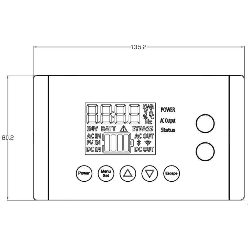 Artikelbild 6 des Artikels “Wechselrichter 2000 W mit Ladegerät 80 A und Display 2000 W“