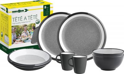 Artikelbild des Artikels “Geschirr-Set GRANYTE TÊTE-Â-TÊTE 8tlg. “
