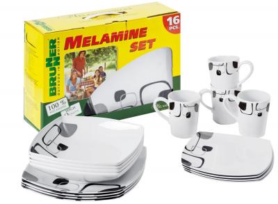 Product image of the product “Geschirr-Set ENIGMA eckig 16 tlg. ”