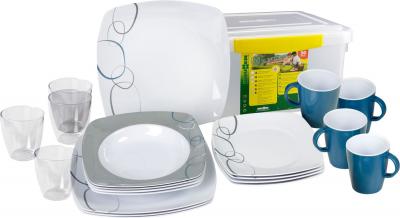 Artikelbild des Artikels “Geschirr-Set All Inclusive CASCADE eckig 36 tlg. “