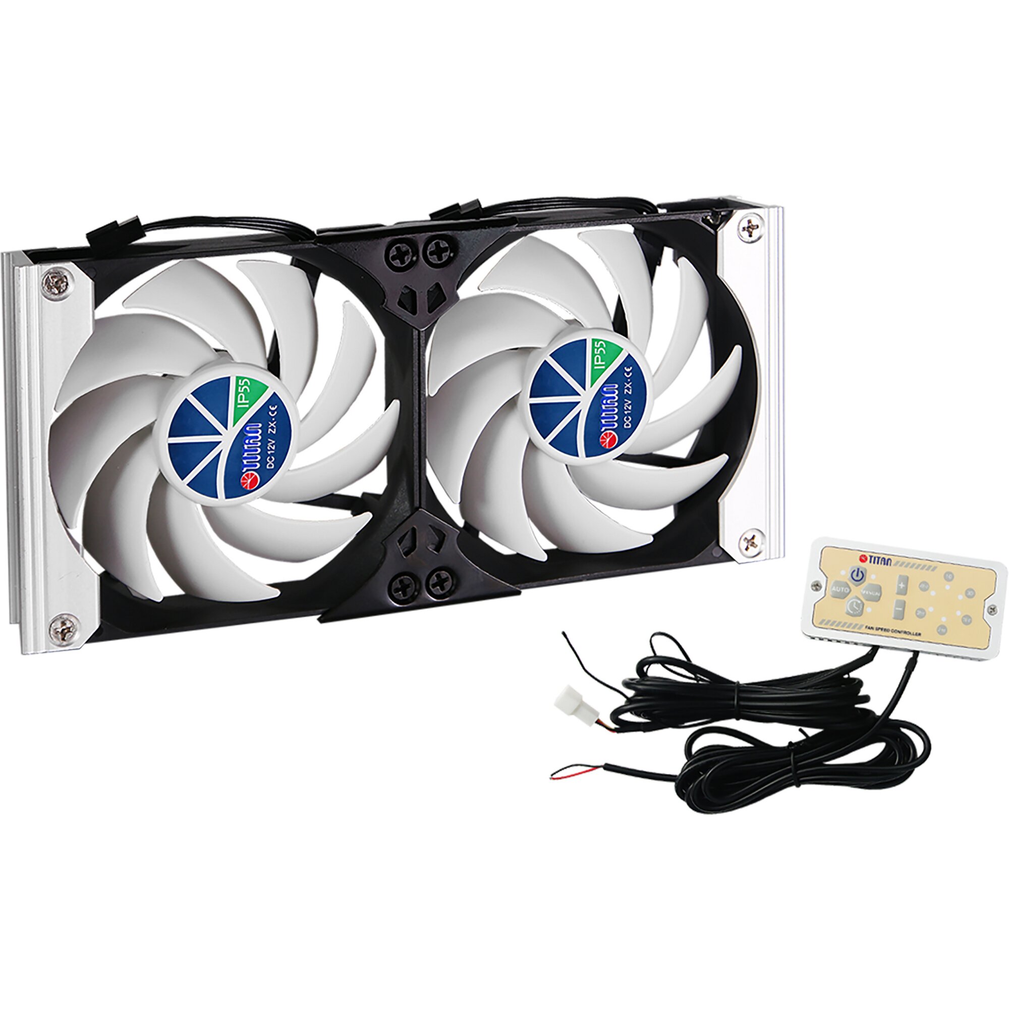 Artikelbild 1 des Artikels “Kühlschrank-Doppellüfter Titan SC20V2+, ø 120 mm “