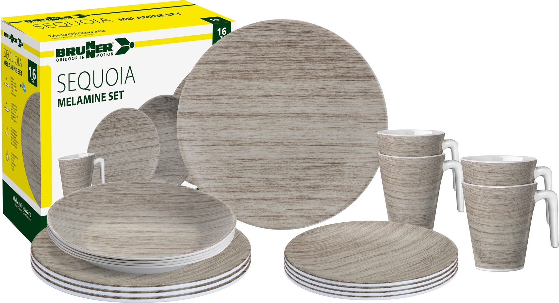 Artikelbild 1 des Artikels “Geschirrset Sequoia 16 tlg. “