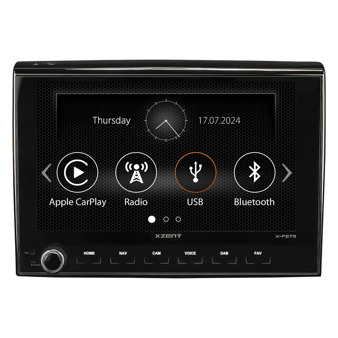 Artikelbild 1 des Artikels “Naviceiver XZENT X-F275 für Fiat Ducato ab Bj. 2006/07 “