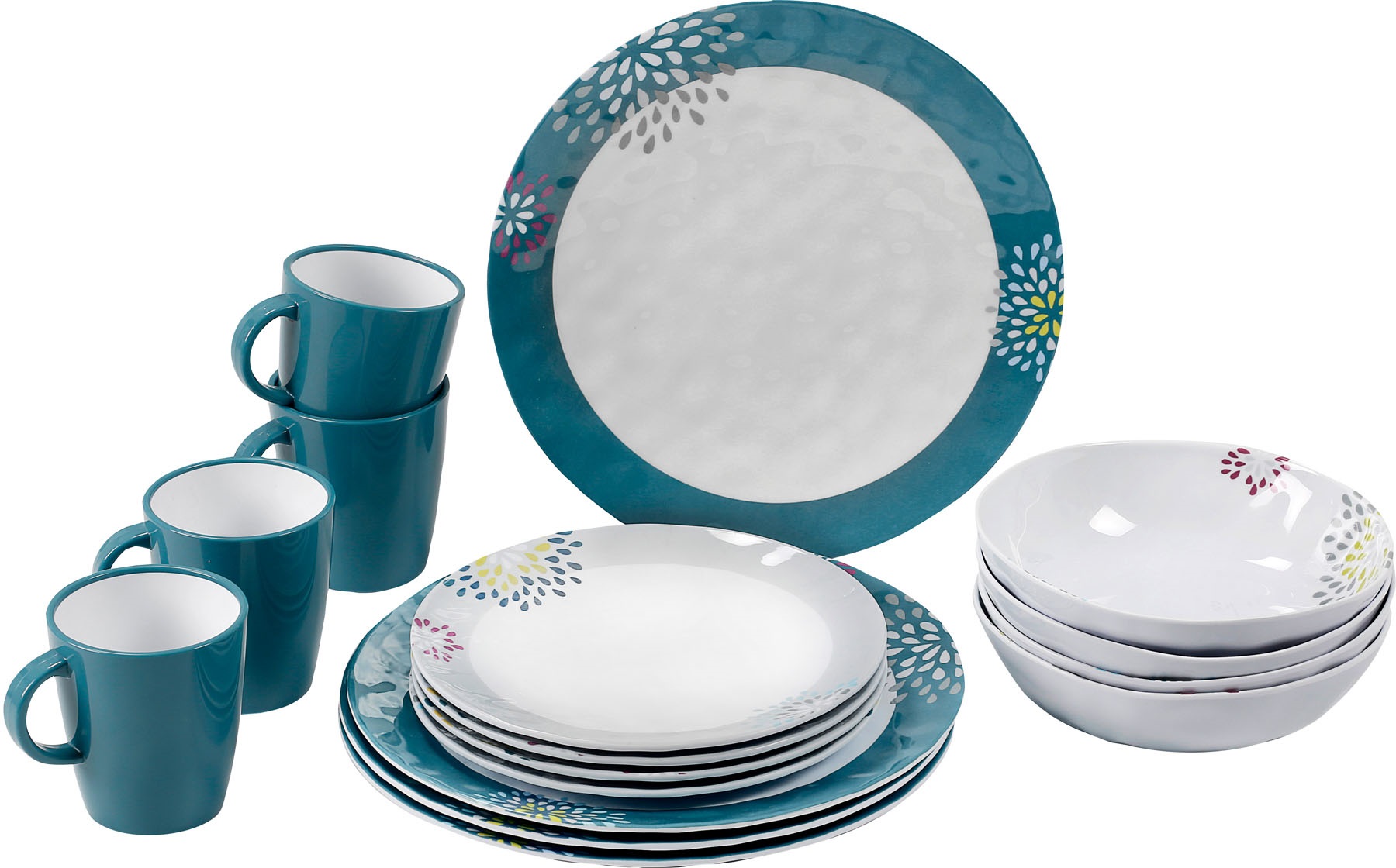 Product image 1 of the product “Geschirr-Set BELFIORE 16 tlg. ”