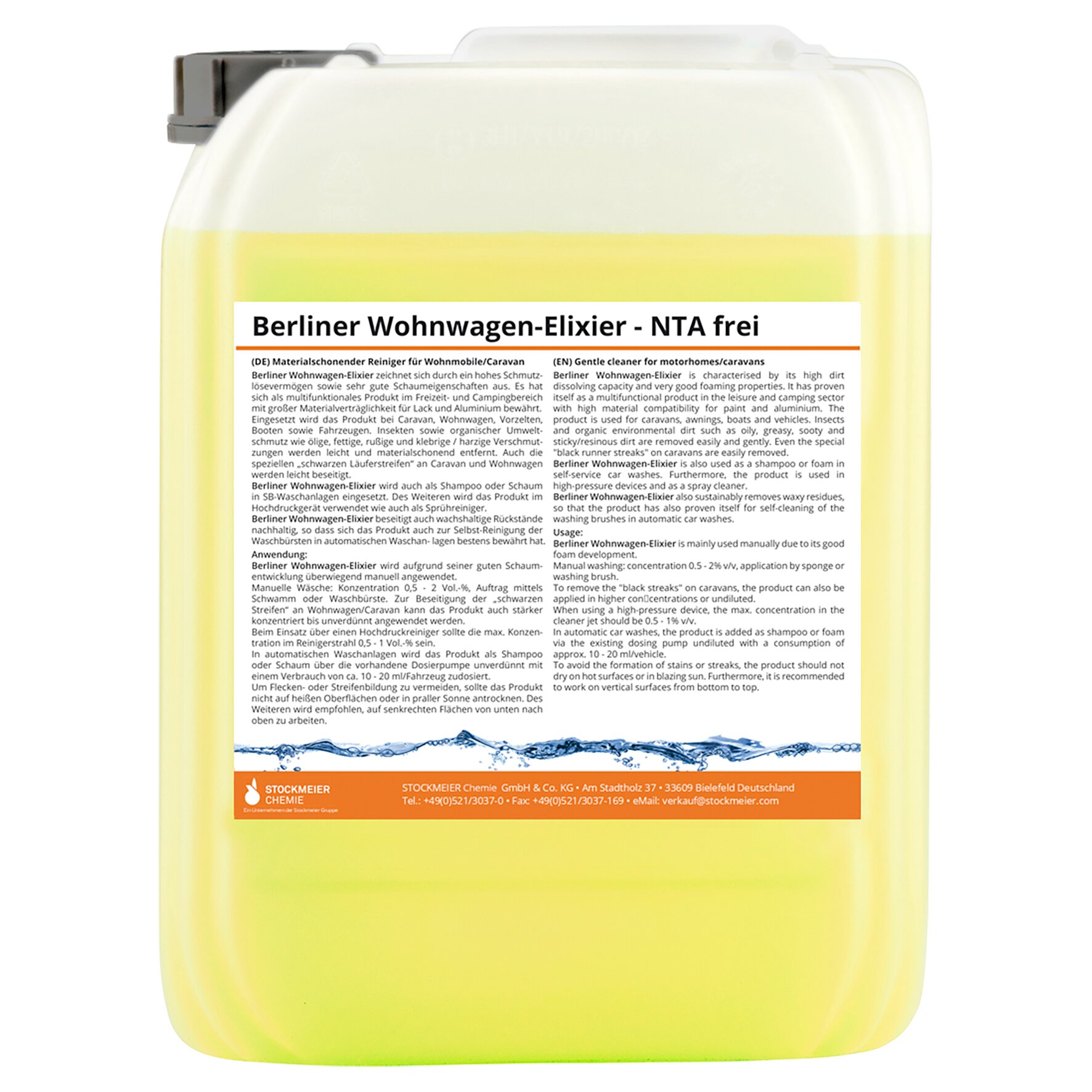 Artikelbild 1 des Artikels “Campingreiniger Berliner Elixier “