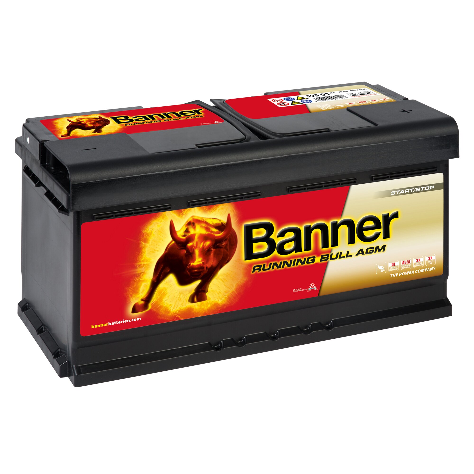 Product image 1 of the product “Running Bull AGM Batterie ”