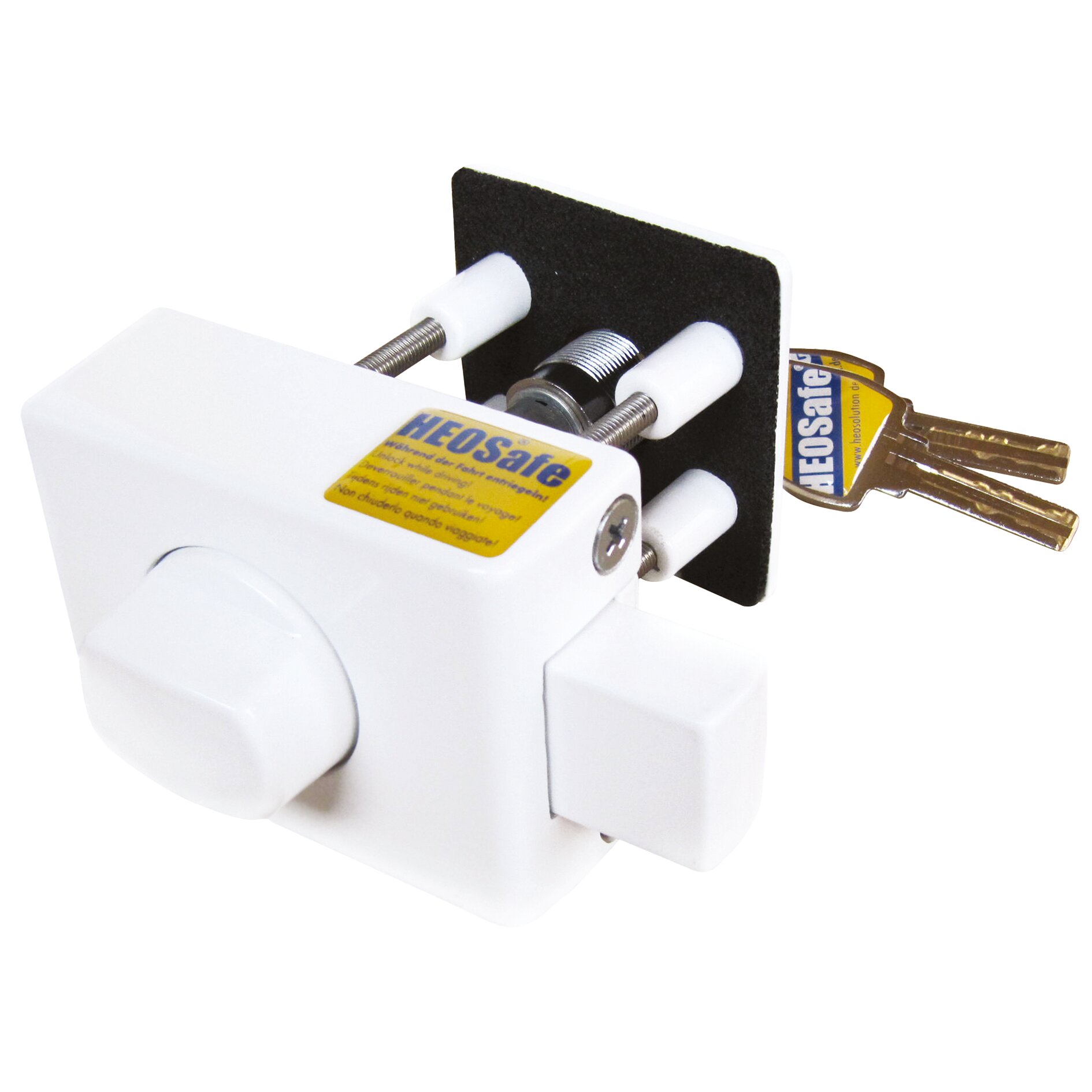 Product image 1 of the product “HEOSystem Paket gleichschließend mit Zusatzschloss Mercedes Sprinter ”