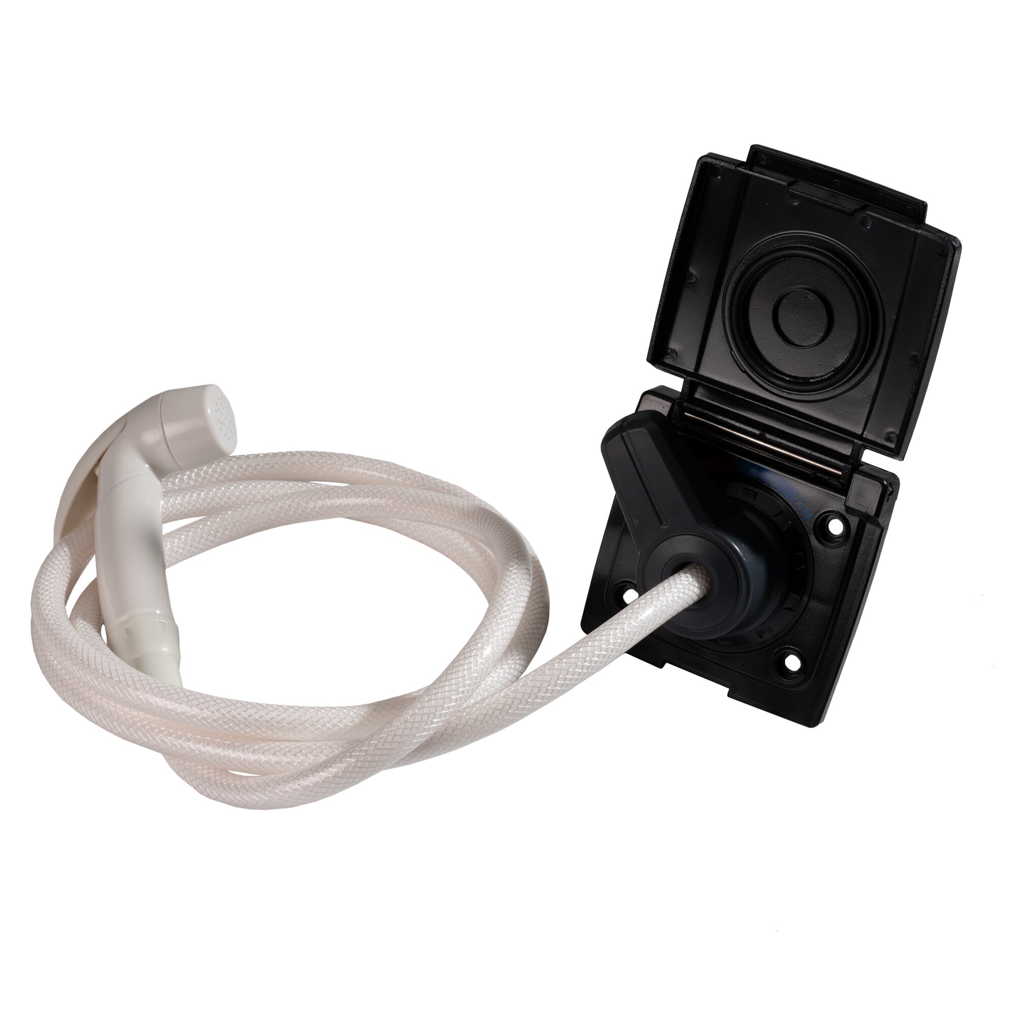 Artikelbild 1 des Artikels “Externer Duschanschluss mit Wassersteckdose “