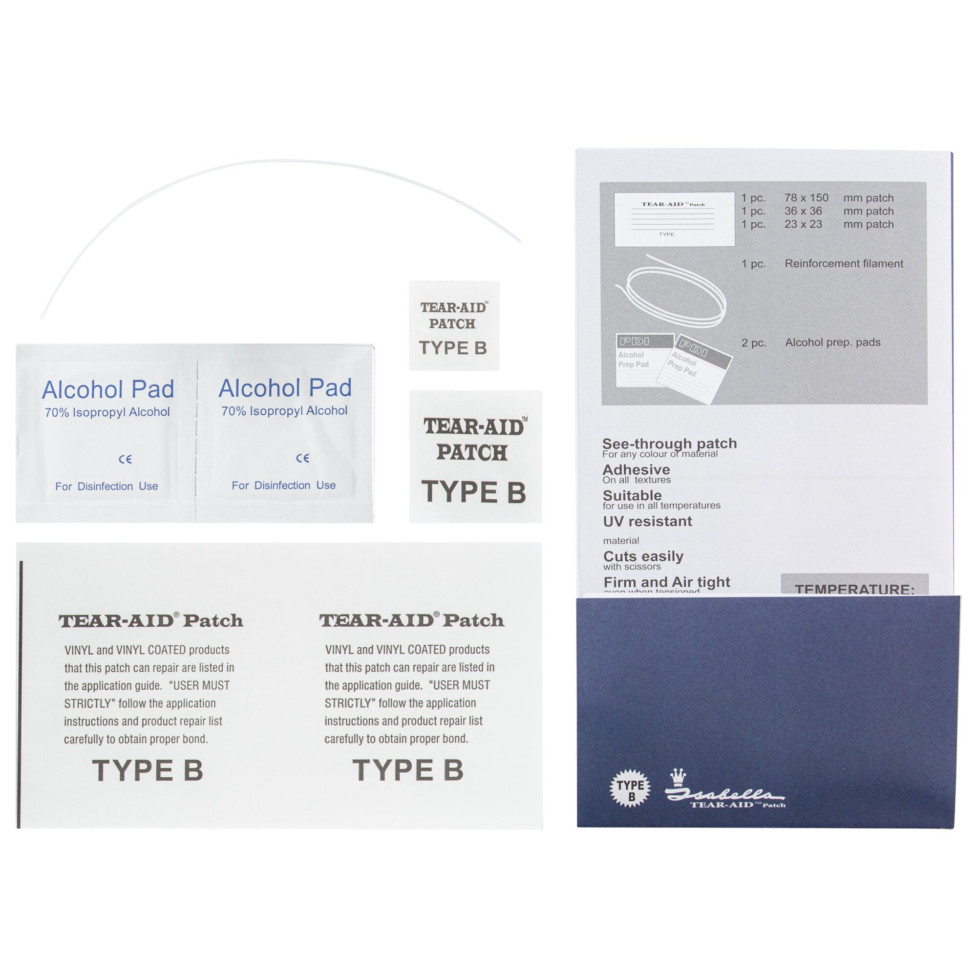 Artikelbild 1 des Artikels “Reparaturset PVC Typ B “